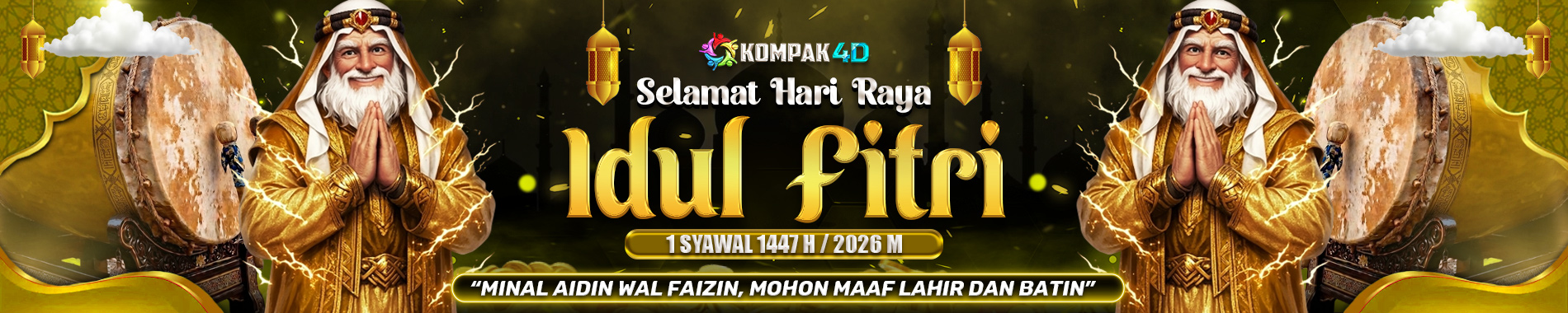 KOMPAK4D | Mengucapkan Selamat Hari Raya Idul Fitri 1447 H